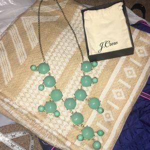 Green bauble statement necklace from jcrew!
